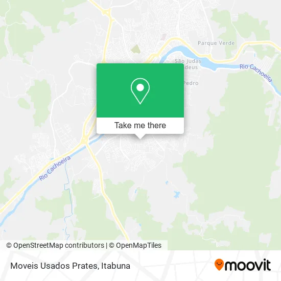 Moveis Usados Prates map