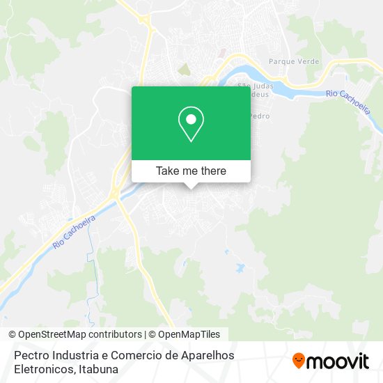 Pectro Industria e Comercio de Aparelhos Eletronicos map