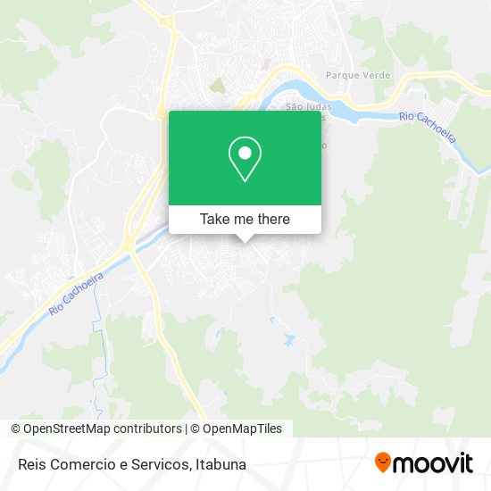 Reis Comercio e Servicos map