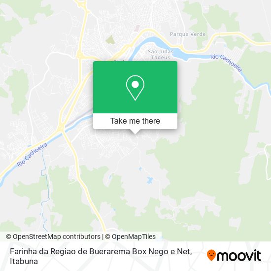 Farinha da Regiao de Buerarema Box Nego e Net map