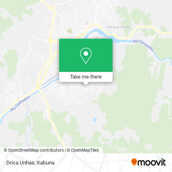 Drica Unhas map