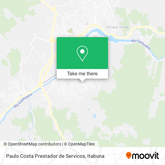 Mapa Paulo Costa Prestador de Servicos