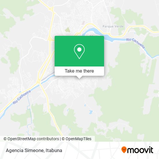 Agencia Simeone map
