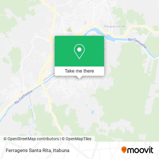 Mapa Ferragens Santa Rita