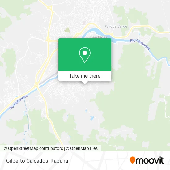 Gilberto Calcados map