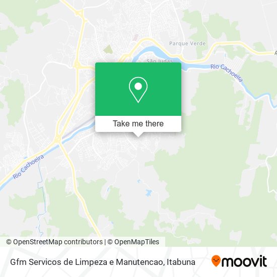 Gfm Servicos de Limpeza e Manutencao map
