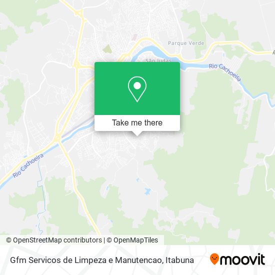 Mapa Gfm Servicos de Limpeza e Manutencao