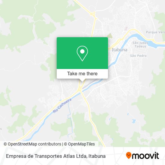 Empresa de Transportes Atlas Ltda map