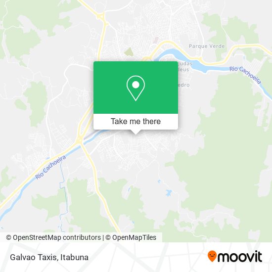 Galvao Taxis map