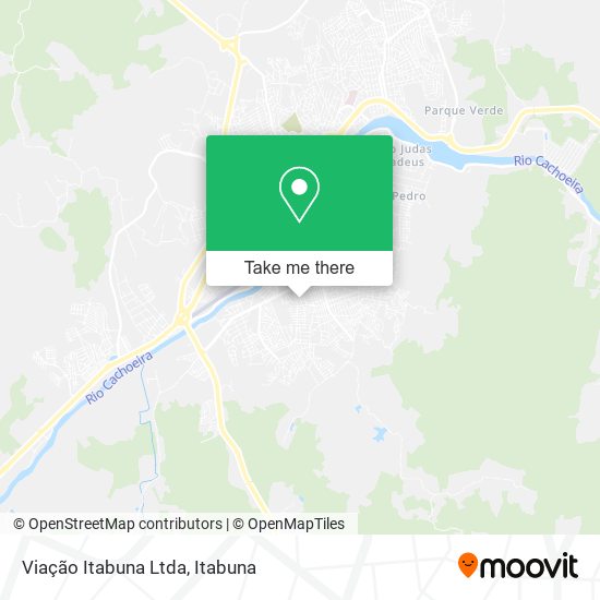 Viação Itabuna Ltda map