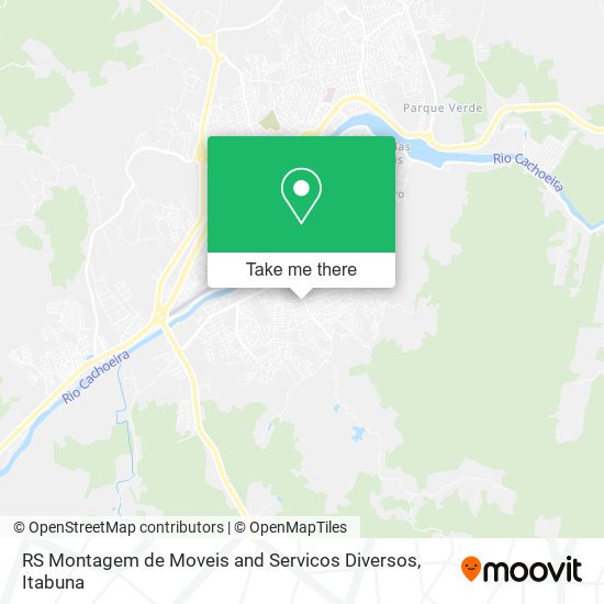 RS Montagem de Moveis and Servicos Diversos map