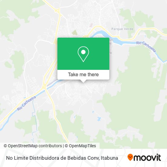 No Limite Distribuidora de Bebidas Conv map