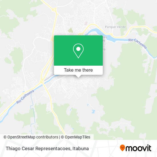 Thiago Cesar Representacoes map