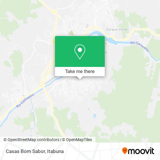 Mapa Casas Bom Sabor