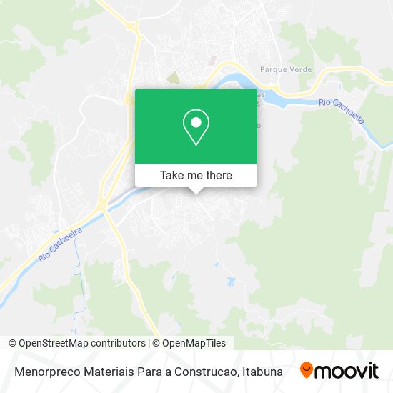 Menorpreco Materiais Para a Construcao map