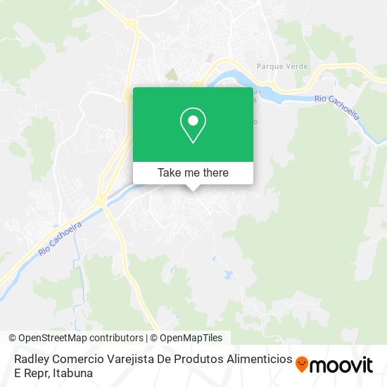 Radley Comercio Varejista De Produtos Alimenticios E Repr map