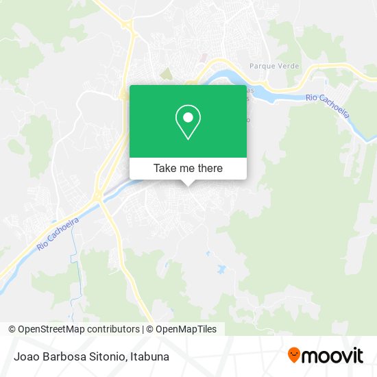 Joao Barbosa Sitonio map