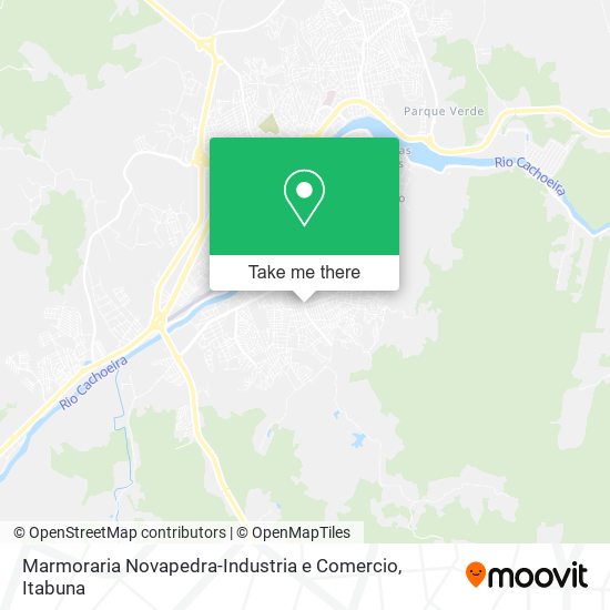 Mapa Marmoraria Novapedra-Industria e Comercio