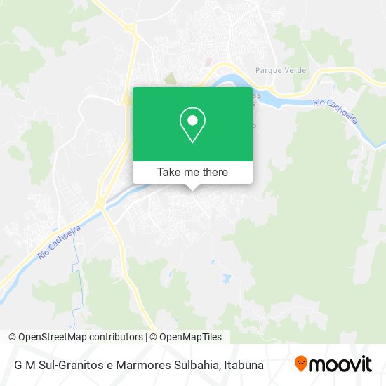 G M Sul-Granitos e Marmores Sulbahia map