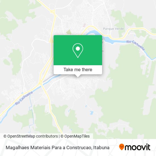 Magalhaes Materiais Para a Construcao map