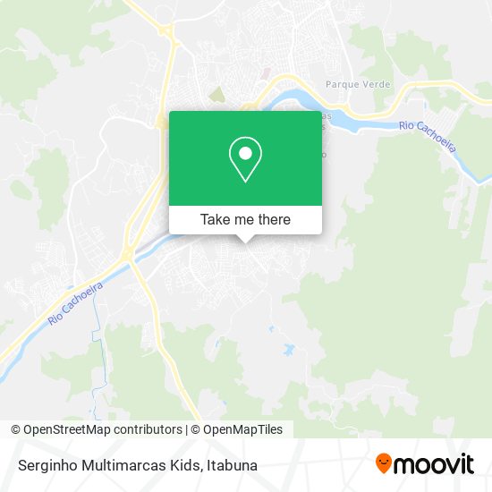 Serginho Multimarcas Kids map