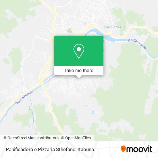 Panificadora e Pizzaria Sthefano map