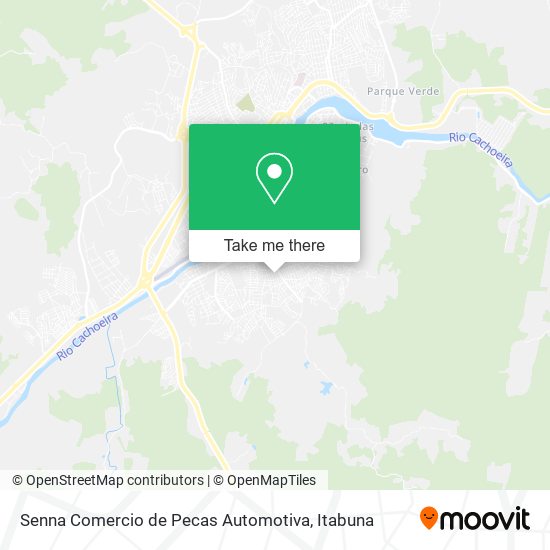 Mapa Senna Comercio de Pecas Automotiva