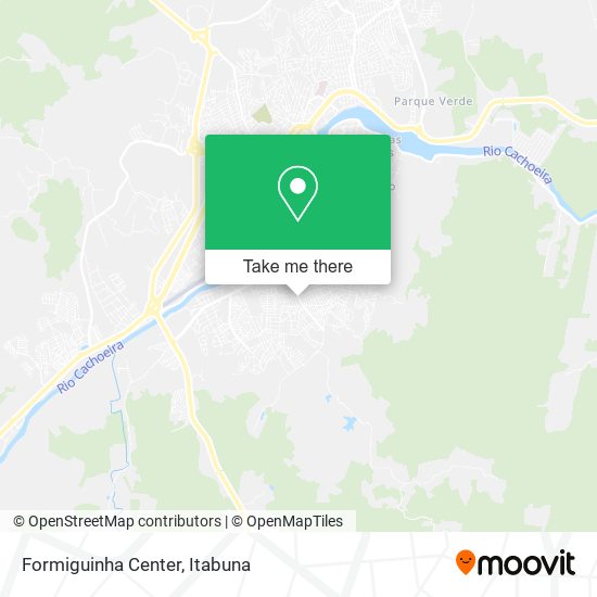 Formiguinha Center map