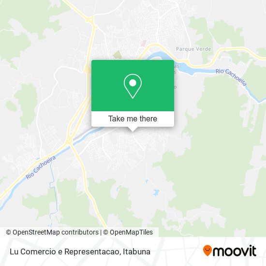 Lu Comercio e Representacao map