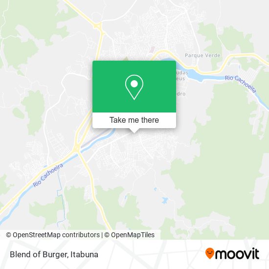 Blend of Burger map