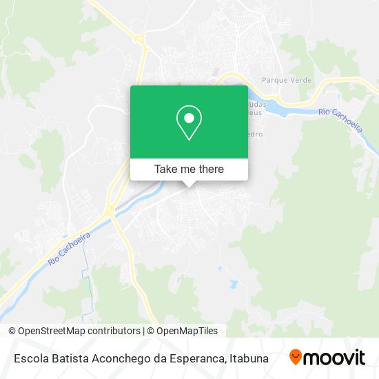 Escola Batista Aconchego da Esperanca map