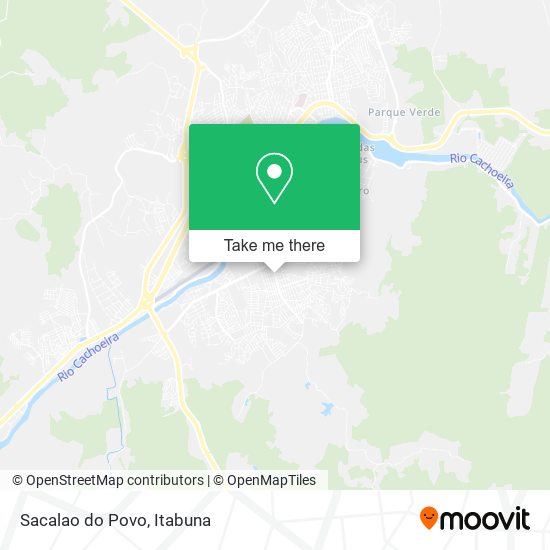 Sacalao do Povo map