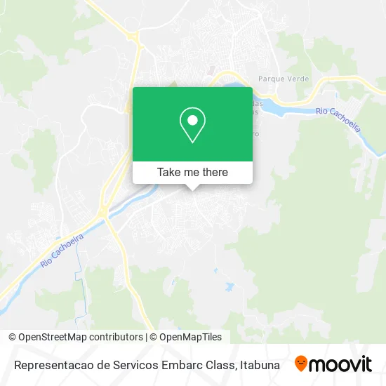 Representacao de Servicos Embarc Class map