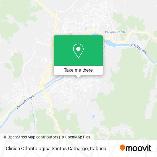 Mapa Clínica Odontológica Santos Camargo