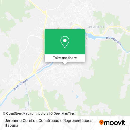 Jeronimo Coml de Construcao e Representacoes map