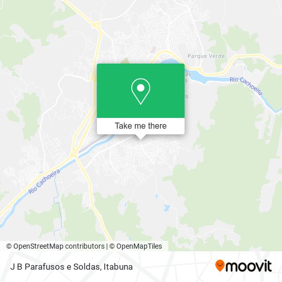 J B Parafusos e Soldas map