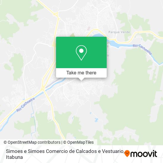 Simoes e Simoes Comercio de Calcados e Vestuario map