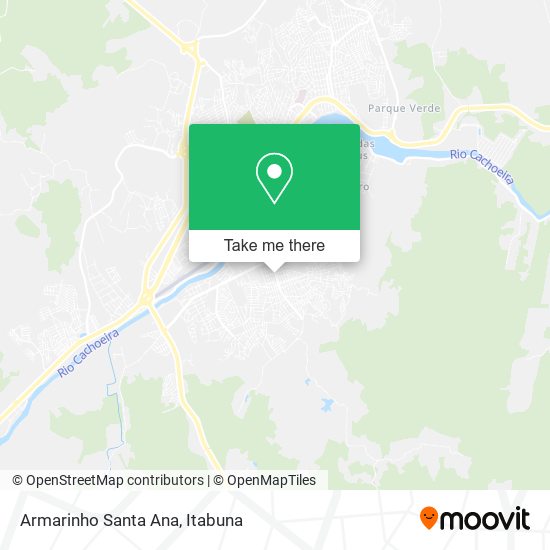Armarinho Santa Ana map
