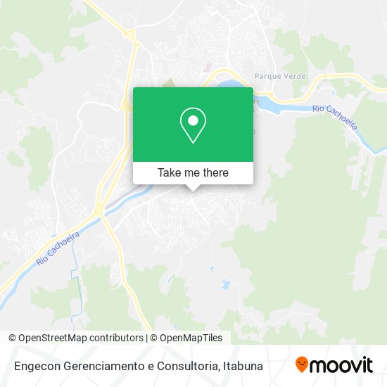 Mapa Engecon Gerenciamento e Consultoria