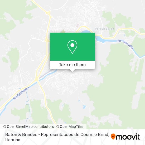 Mapa Baton & Brindes - Representacoes de Cosm. e Brind