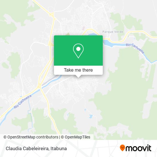 Mapa Claudia Cabeleireira
