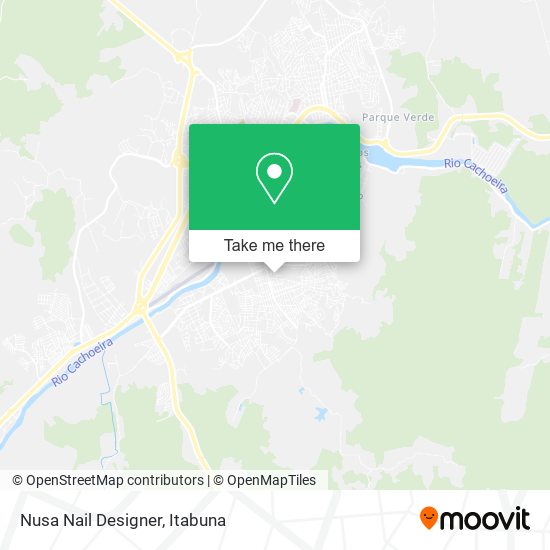 Nusa Nail Designer map