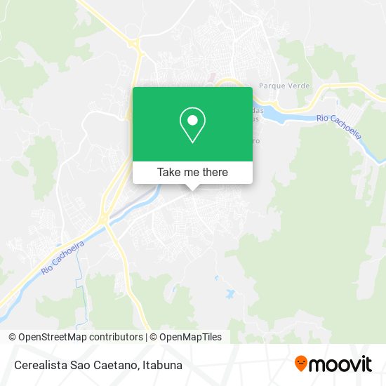 Cerealista Sao Caetano map