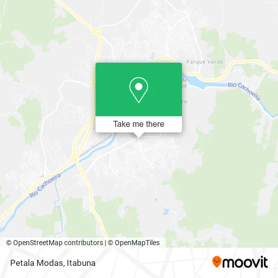 Petala Modas map