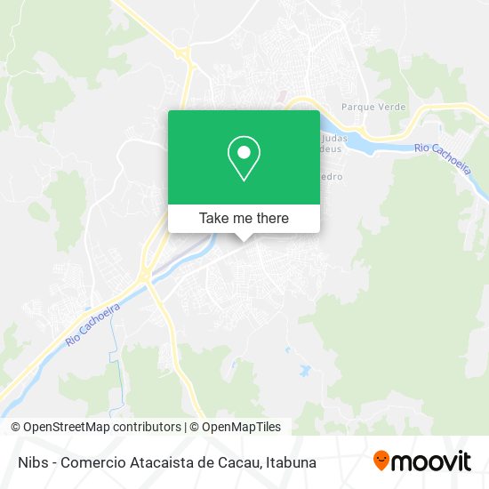 Mapa Nibs - Comercio Atacaista de Cacau