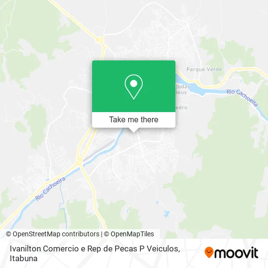 Ivanilton Comercio e Rep de Pecas P Veiculos map