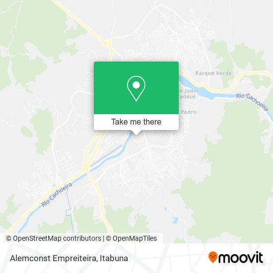 Alemconst Empreiteira map