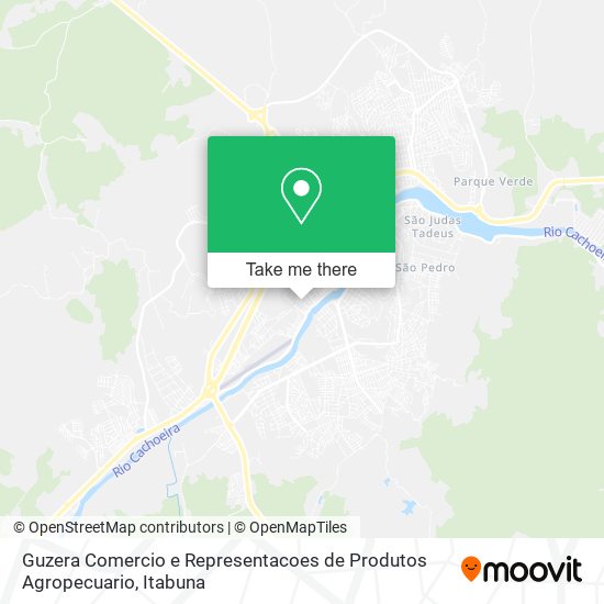 Mapa Guzera Comercio e Representacoes de Produtos Agropecuario