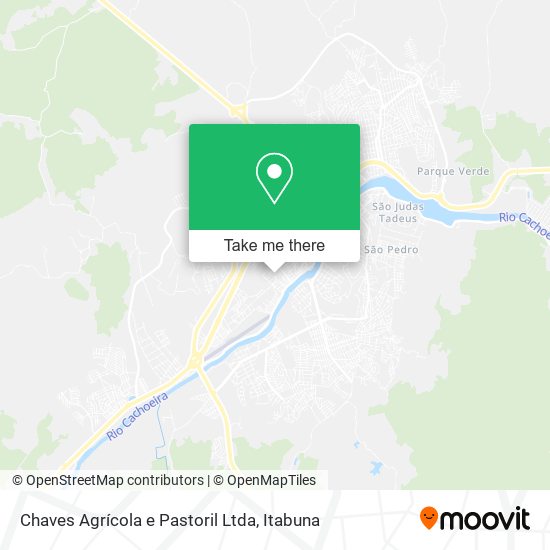 Chaves Agrícola e Pastoril Ltda map