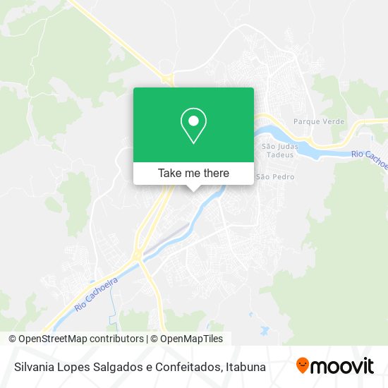 Silvania Lopes Salgados e Confeitados map